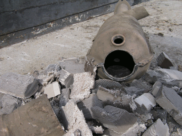 Разрушение и
                  удаление катализатора на Ниве (ВАЗ2131)